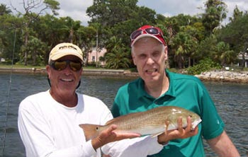 Inshore Fishing for Redfish in Clearwater